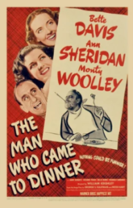 Постер Человек, который пришел к обеду (The Man Who Came to Dinner)