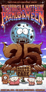 Постер Южный парк: Концерт в Ред-Рокс (South Park: The 25th Anniversary Concert)