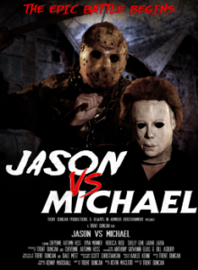 Постер Джейсон Вурхиз против Майкла Майерса (Jason Voorhees vs. Michael Myers)