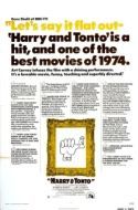 Постер Гарри и Тонто (1974)