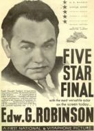 Постер Итоговый выпуск (1931)