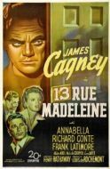Постер Дом 13 по улице Мадлен (1946)