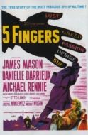 Постер Пять пальцев (1952)