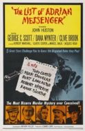 Постер Список Эдриана Мессенджера (1963)