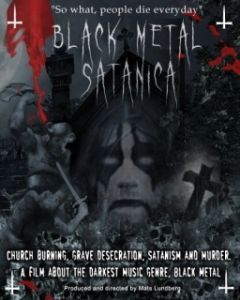 Постер Сатанинский блэк-метал (Black Metal Satanica)