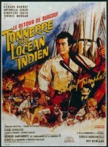Постер Возвращение Сюркуфа: гром над Индийским океаном (Tonnerre sur l'ocean indien)
