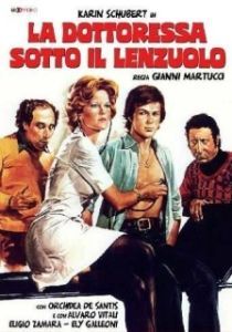 Постер Докторша под простыней (La dottoressa sotto il lenzuolo)