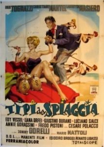 Постер Типы с пляжа (Tipi da spiaggia)