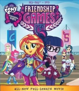 Постер Мой маленький пони: Девочки из Эквестрии - Игры дружбы (My Little Pony: Equestria Girls - Friendship Games)
