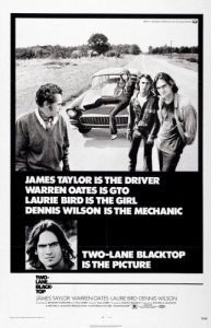 Постер Двухполосное шоссе (Two-Lane Blacktop)