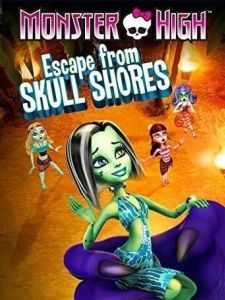 Постер Школа монстров: Побег с Острова черепов (Monster High: Escape from Skull Shores)