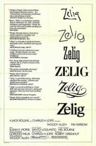 Постер Зелиг (Zelig)