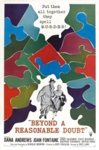 Постер По ту сторону разумного сомнения (Beyond a Reasonable Doubt)
