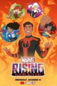 Постер Восход Марвел: Игры с огнем (Marvel Rising: Playing with Fire)