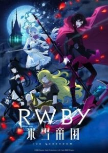 Постер Красный, белый, чёрный, жёлтый: Ледяная империя (RWBY: Hyousetsu Teikoku)