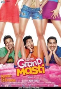 Постер Отрываясь по полной 2 (Grand Masti)
