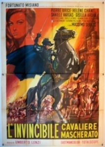 Постер Непобедимый всадник в маске (L'invincibile cavaliere mascherato)